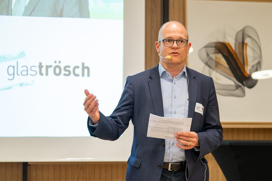 Dr. Fabian Zwick, CEO von Glas Trösch