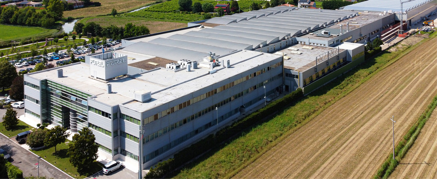 Die Forel-Produktion am italienischen Firmensitz in Roncade.