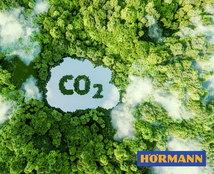 Hörmann - CO2-neutrale Baueleme﻿nte Serienmäßig