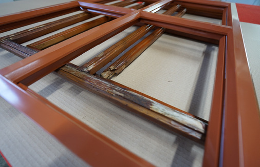 m&s hat alte Fensterelemente erhalten und Stück für Stück passgenau nachgebaut für ein historisches Gebäude. - © m&s Sprossenelemente GmbH
