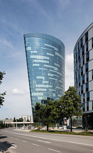 Das Bürogebäude “Hoch zwei“ in Wien.
