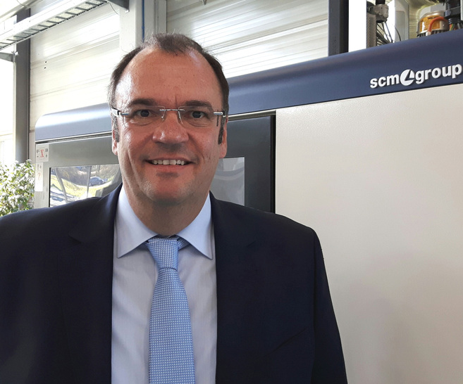 Seit dem 20. März 2017 ist Uwe Kosok Geschäftsführer der SCM Group Deutschland GmbH - © SCM

